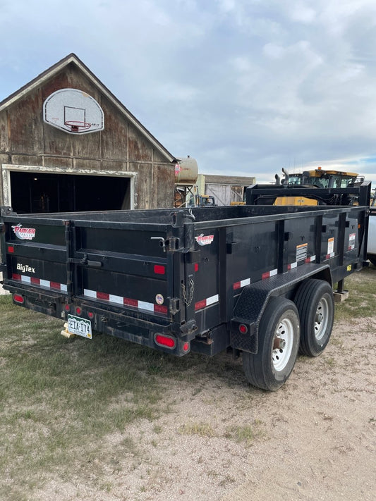 14' Dump Trailer For Rent