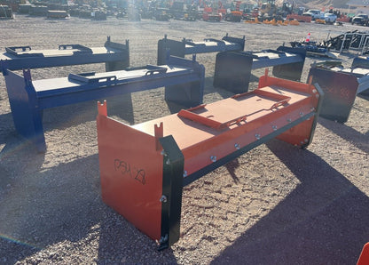 Track Loader Snow Plow Attachment