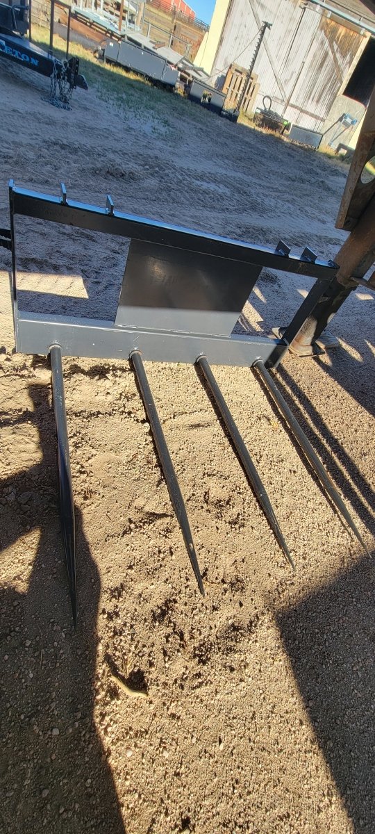 2026 JCT 4-Tine Skid Steer Bale Spear