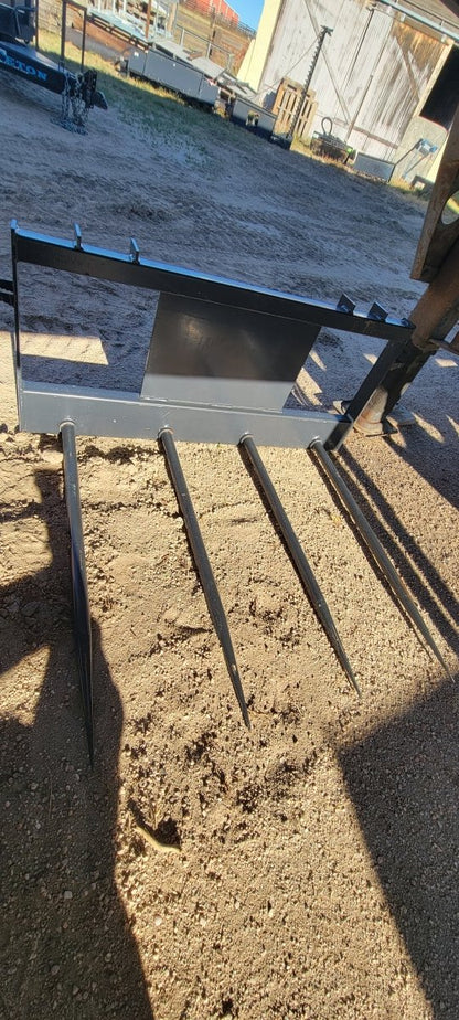 2026 JCT 4-Tine Skid Steer Bale Spear