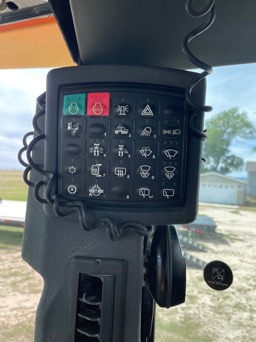 872G Motor Grader Button Pad