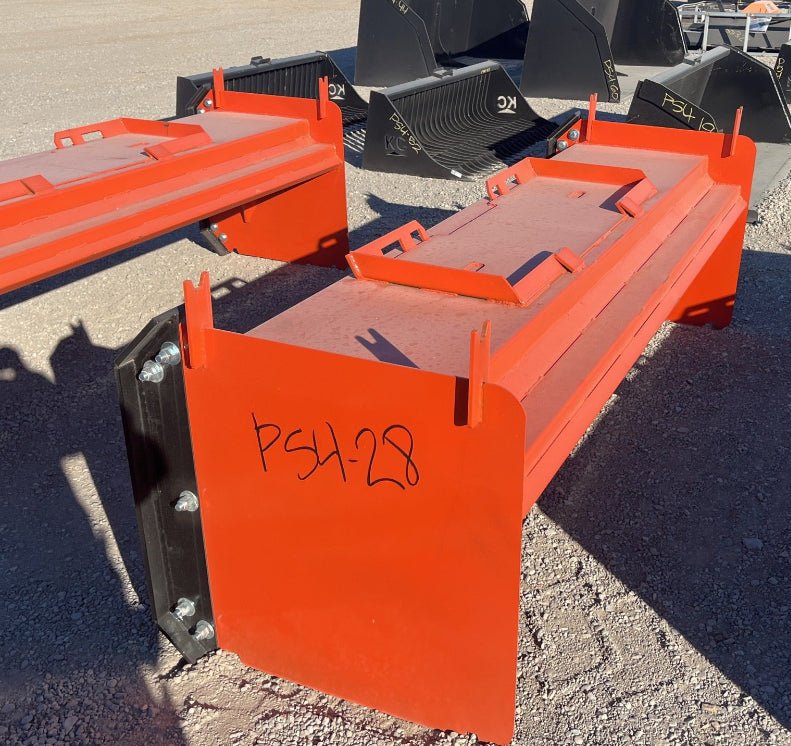 Snow Plow Boxed End Snow Pusher