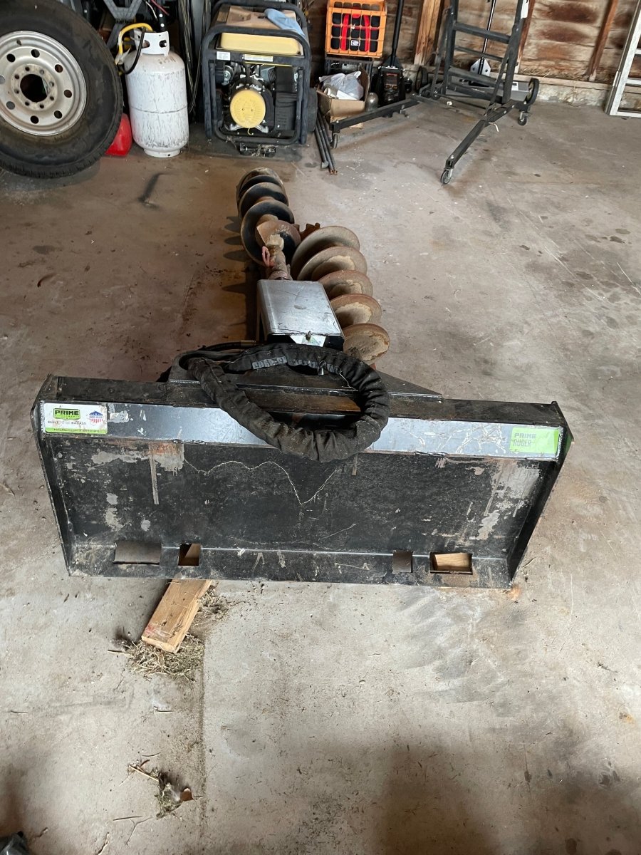Skid Steer Auger Attachment
