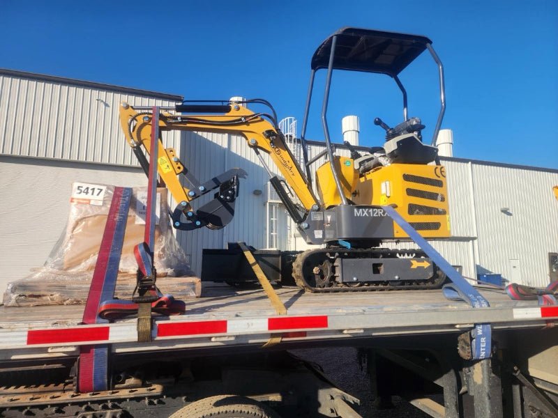 Mini Excavator Delivery