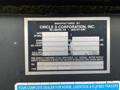 Circle D Trailer Capacity 