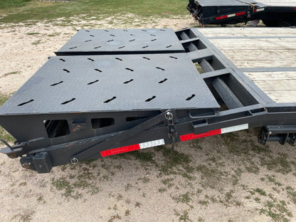 Flatbed Trailer With Ramps