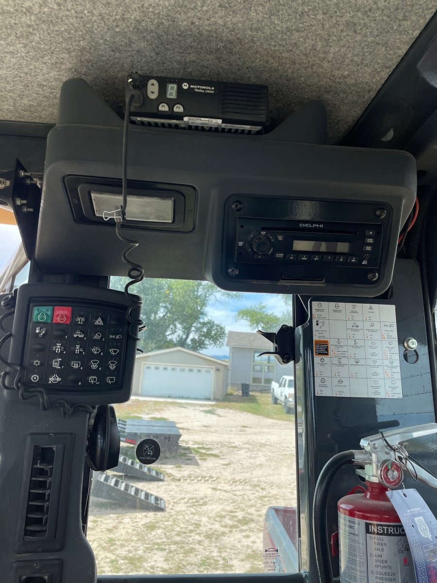 Motor Grader Interior