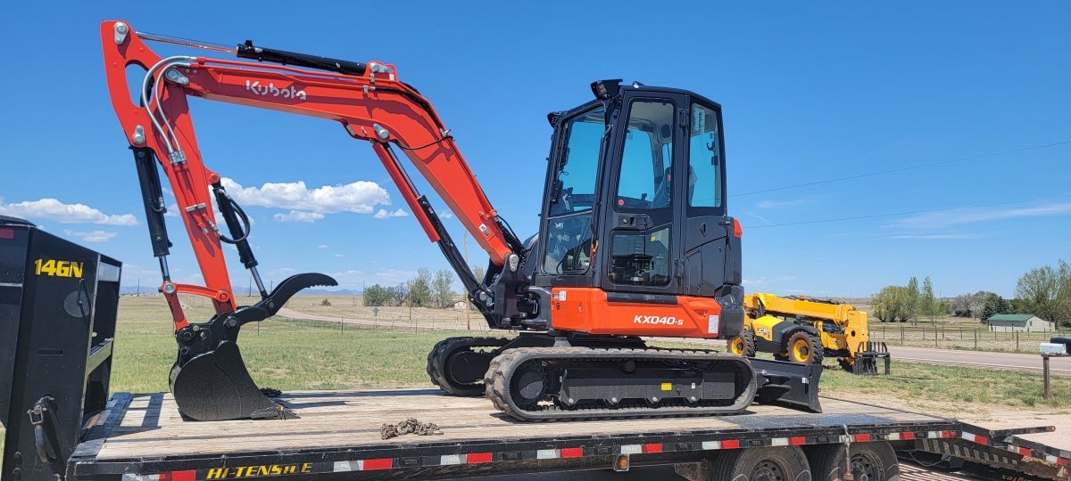 2026 Kubota KX040-5 Mini Excavator