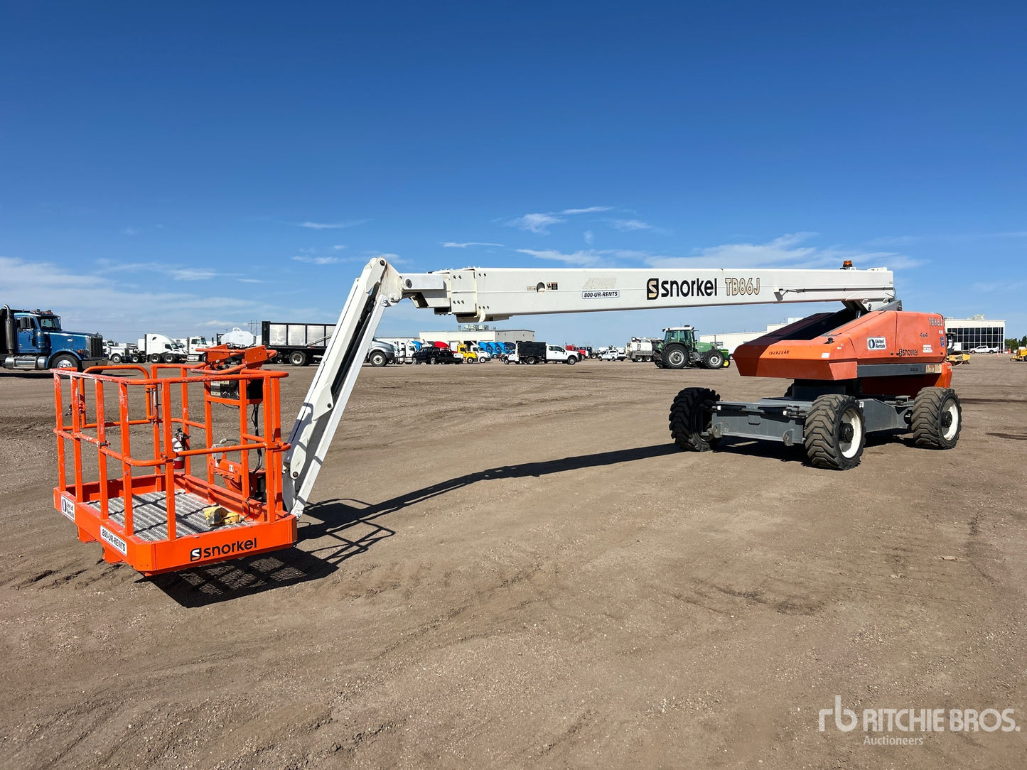 2017 Snorkel TB86J 4WD Diesel Telescopic Boom Lift