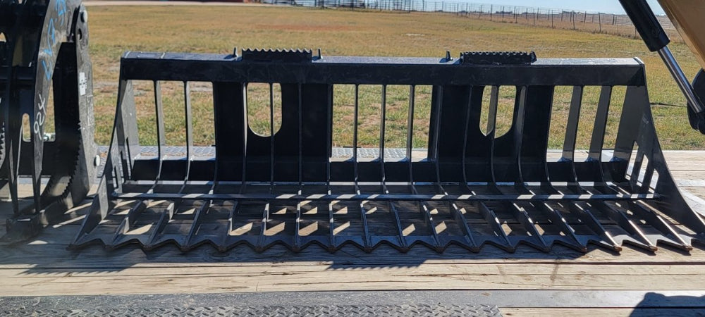 Skid Steer Rake Bucket Rental