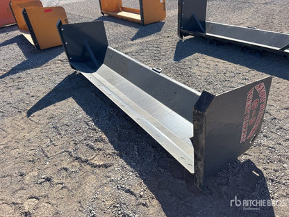 Snow Plow Skid Steer Attachment