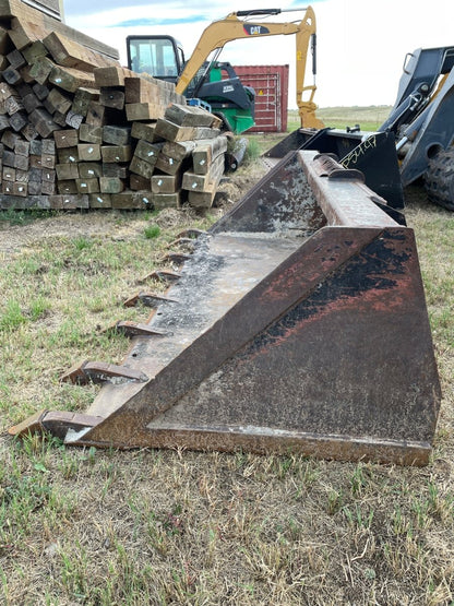 Rock Bucket Attachment For Skid Steer